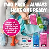 Perfect Remedy Gel Ice Pack 2Pk Reusable Hot Cold Compress Pink Reg view 7