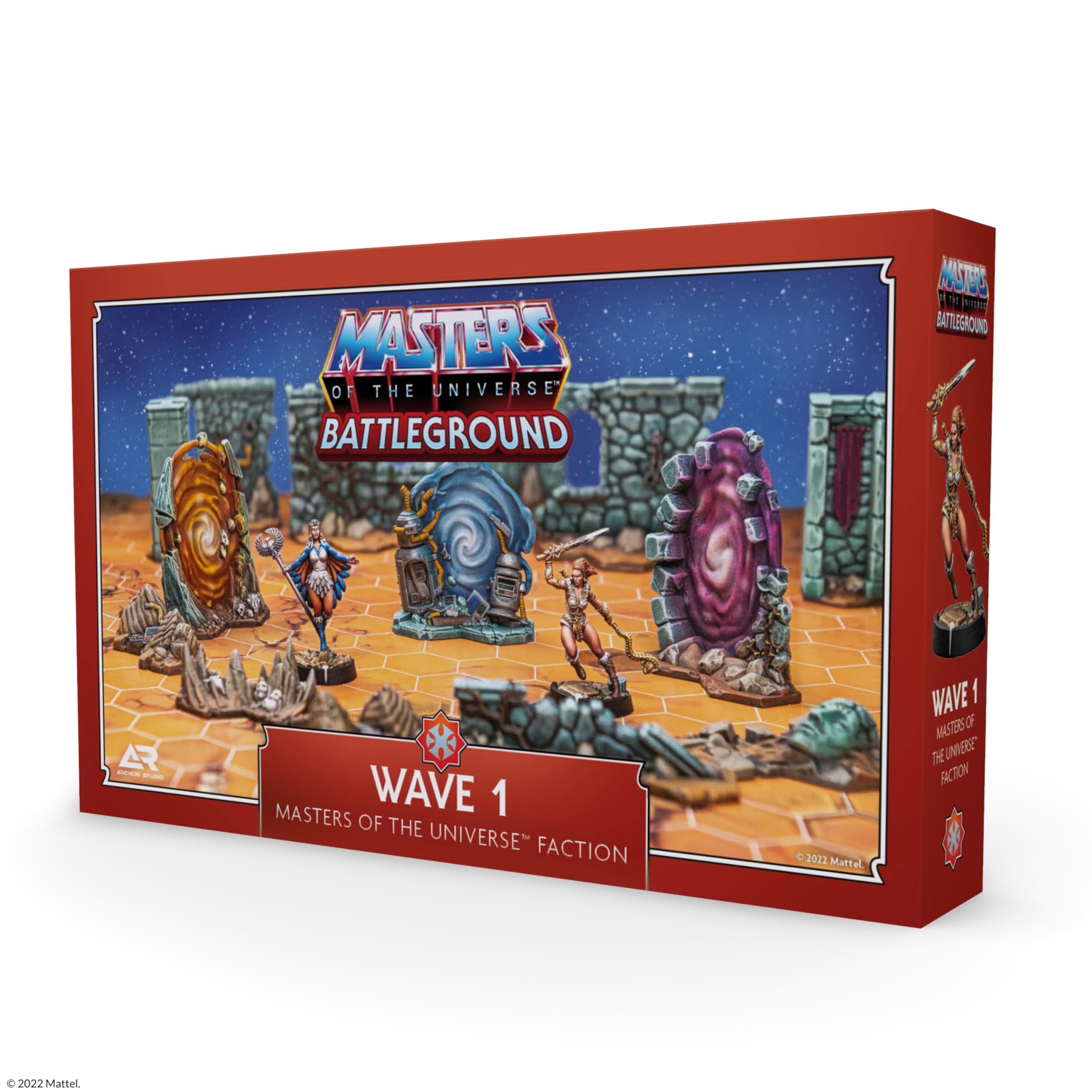 Archon Studio MOTU0016 Wave 1 Masters of The Universe Faction He-Man Accessories, Multi-Colour, Small