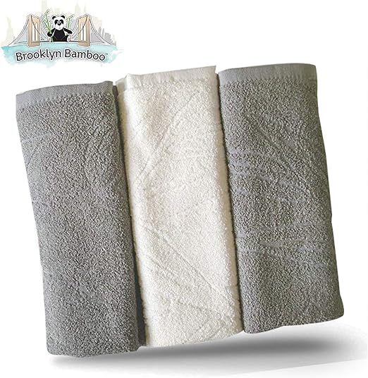 Amazon Com Brooklyn Bamboo Kitchen Dish Towels Soft Reusable