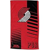Northwest NBA Portland Trail Blazers Oversized Microfiber Beach Towel, 40 x 72 Inches – Quick Dry, Sand Resistant, Lightweight, Highly Absorbent, Riser Design