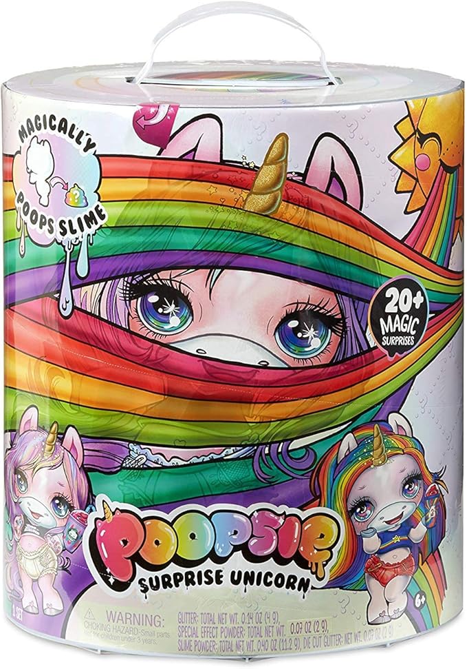 rainbow pooping unicorn toy