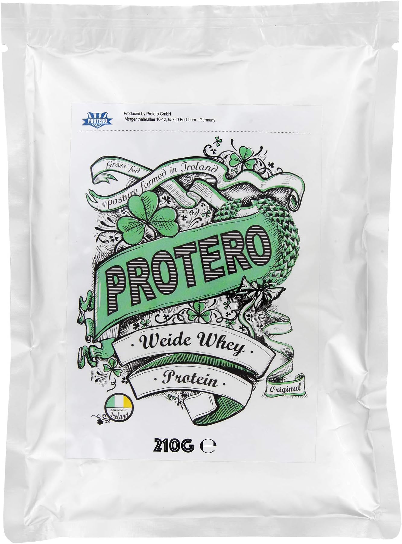 Protero Whey Protein - Pasture Grass Fed - Pure