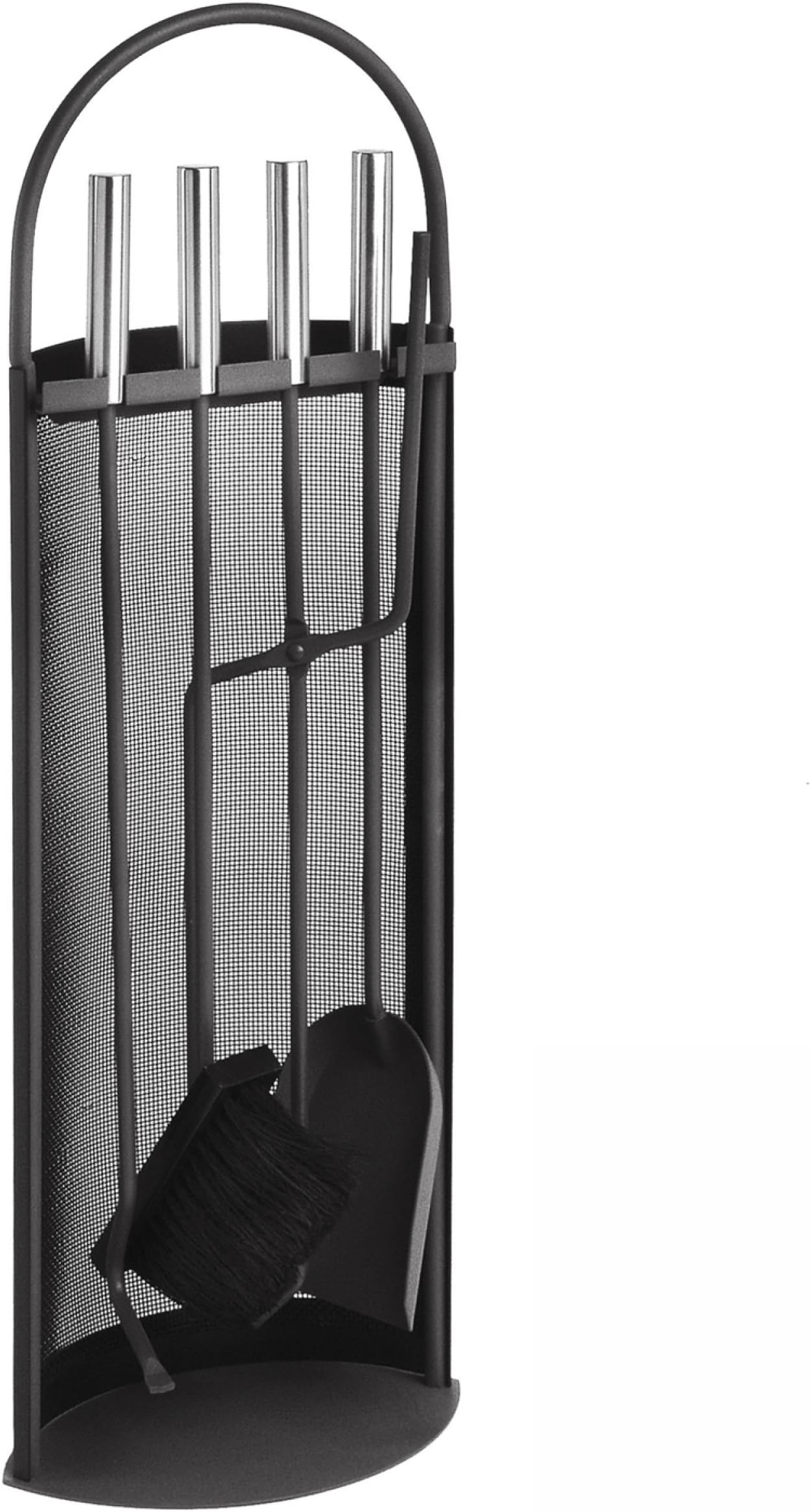 Lienbacher Fireplace Accessory Set with Stainless Steel Handles, 23 x 15 x 66 cm, 21.02.844.2