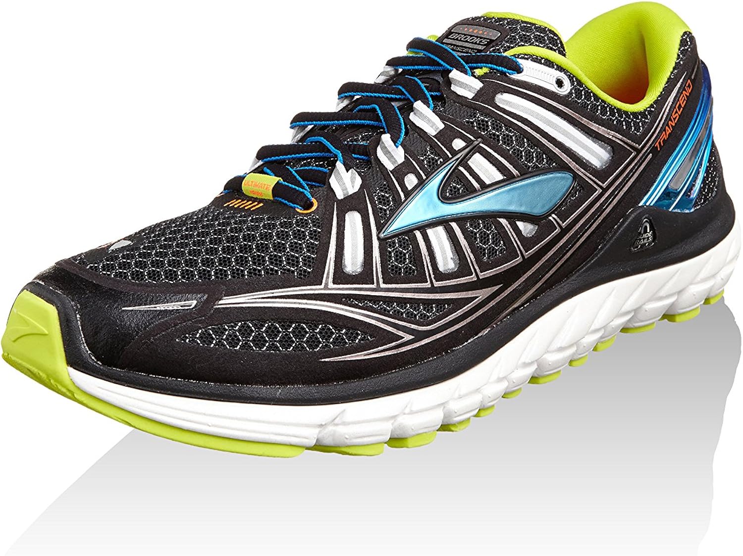 brooks transcend men's running shoes