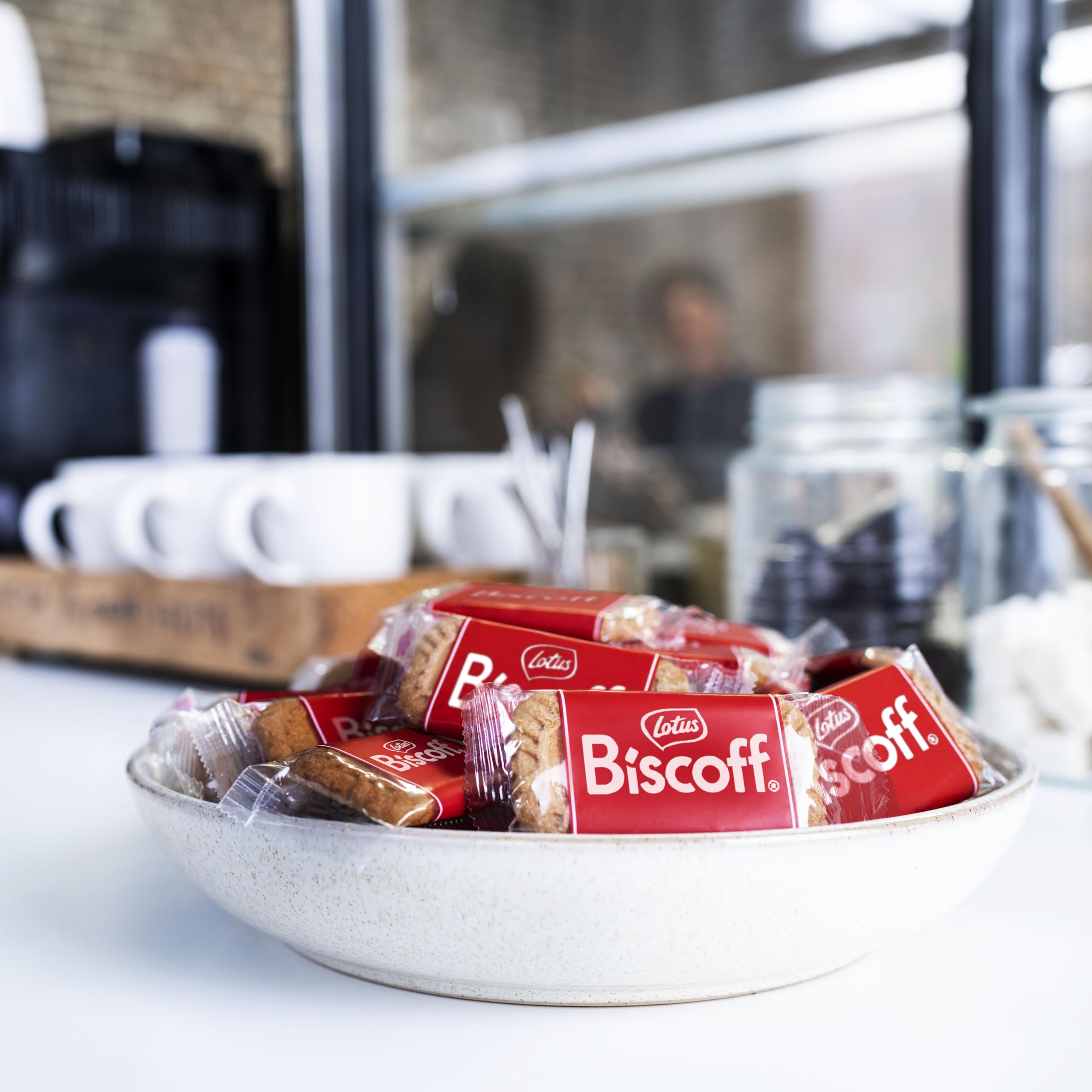 Lotus Biscoff | Orginal Karamellisierter Keks | 300 Einzeln Verpackte Kekse | Einzigartiger Knuspriger Geschmack | Vegan | Kein Zusatz von Aromen oder Farbstoffen | 1.875 kg 5