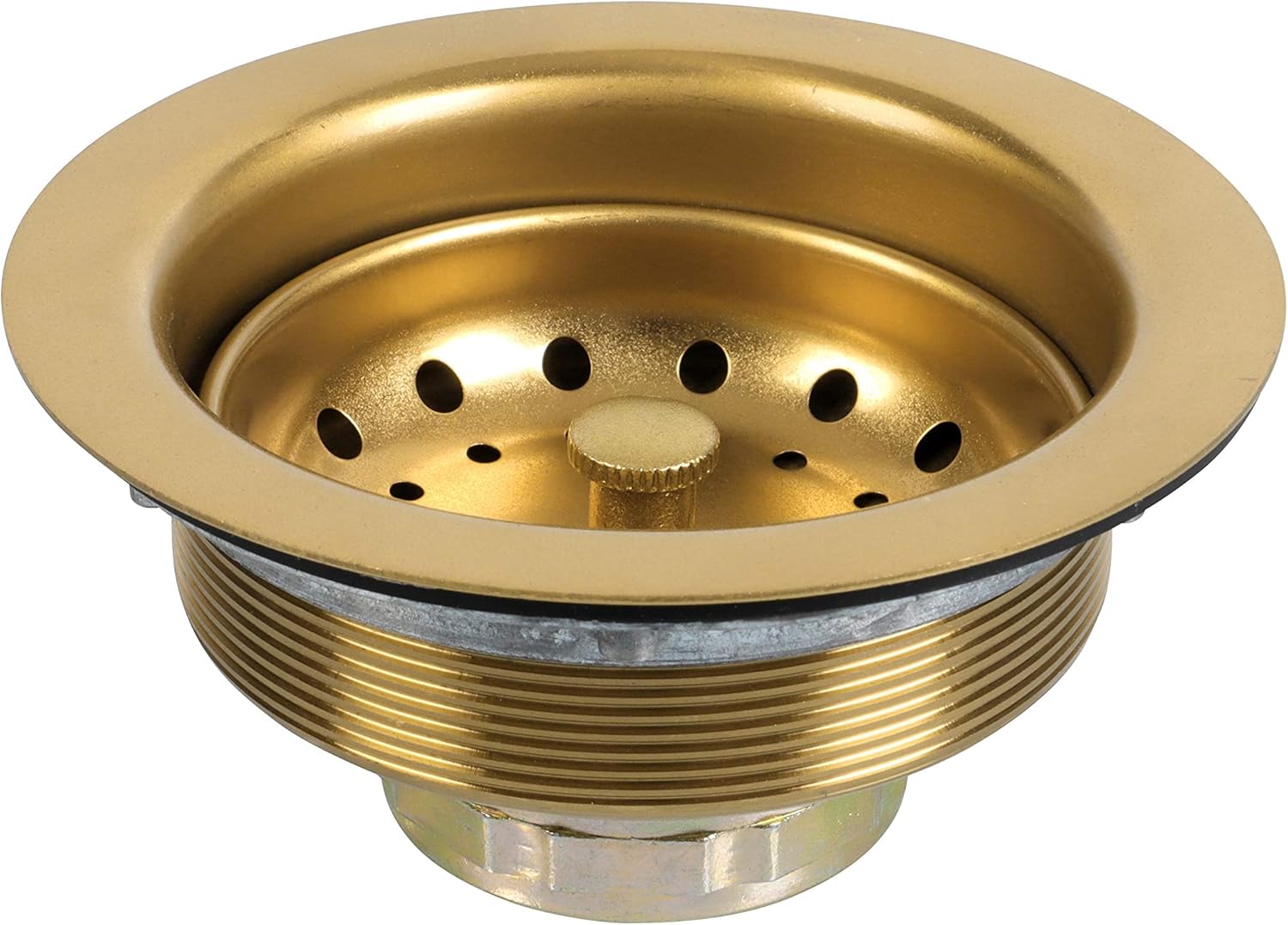 31/2 Inch Kitchen Sink Strainer, Stainless Steel Sink Drain Assembly with Strainer Basket and