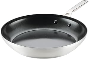 KitchenAid Stainless Steel 3-Ply Base Pan, Induction Ready
