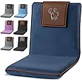 Japanese Meditation Floor Chair with Back Support for Adults - Premium Meditation Chair with Adjustable & Foldable Back for Seating, Yoga & Gaming — Folding Backjack Chairs with Backrest for Adults