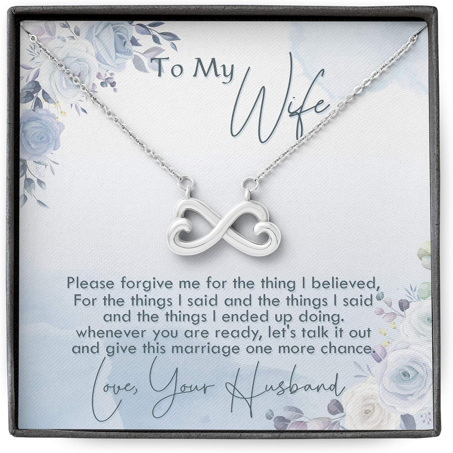 Amazon.com: DaTeeShop Valentine Gifts to Wife from Husband - Necklace