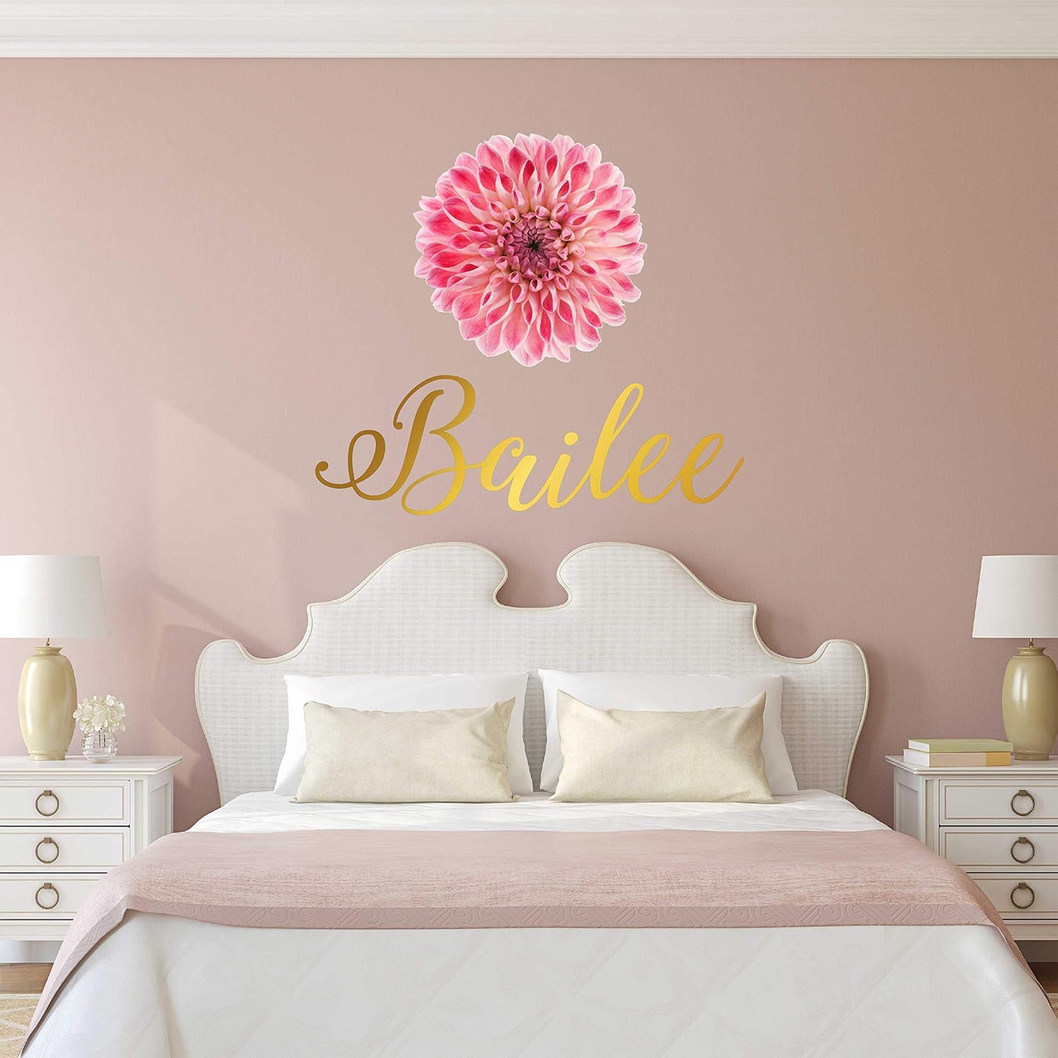 flower name wall art