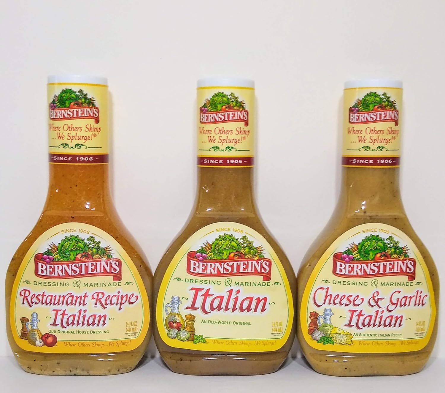 Amazon.com : Bernstein's Italian Dressing Variety 3 Pack ...