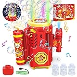 Skirfy Reusable Fireworks Bubble Machine with