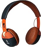 Skullcandy Grind On-Ear Headphones with Built-In Microphone, Supreme Sound with Powerful Bass, Low Profile Design, Plush On-Ear Cushions and Durable Metal Headband