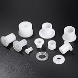sourcing map 4pcs Flanged Sleeve Bearings 20mm Bore 24mm OD 26mm Nylon Bushings view 5