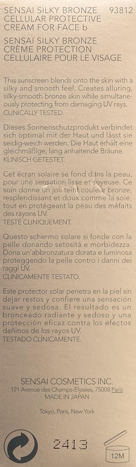 sensai cellular protective cream for face