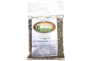 Grape and Granary Brazilian Santos unroasted Coffee Beans (1LB)