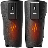 CINCOM Cordless Leg Massager with Heat and Air Compression | Rechargeable Calf Massager for Circulation and Pain Relief FSA, 3 Modes 3 Heatings 3 Intensity Levels Portable Leg Massager