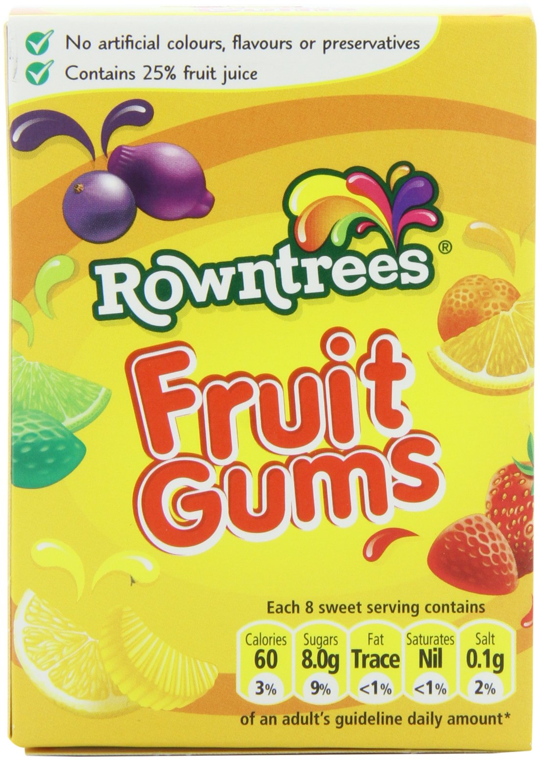 Rowntree's Fruit Pastilles Carton (Pack of 9) Grocery