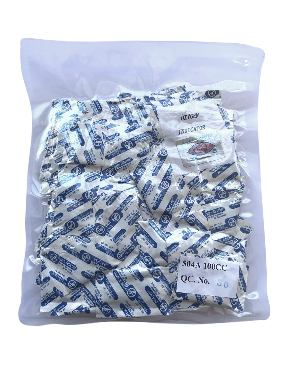 100cc Oxygen Absorbers 3 Packs (100 per pack) 300 Total