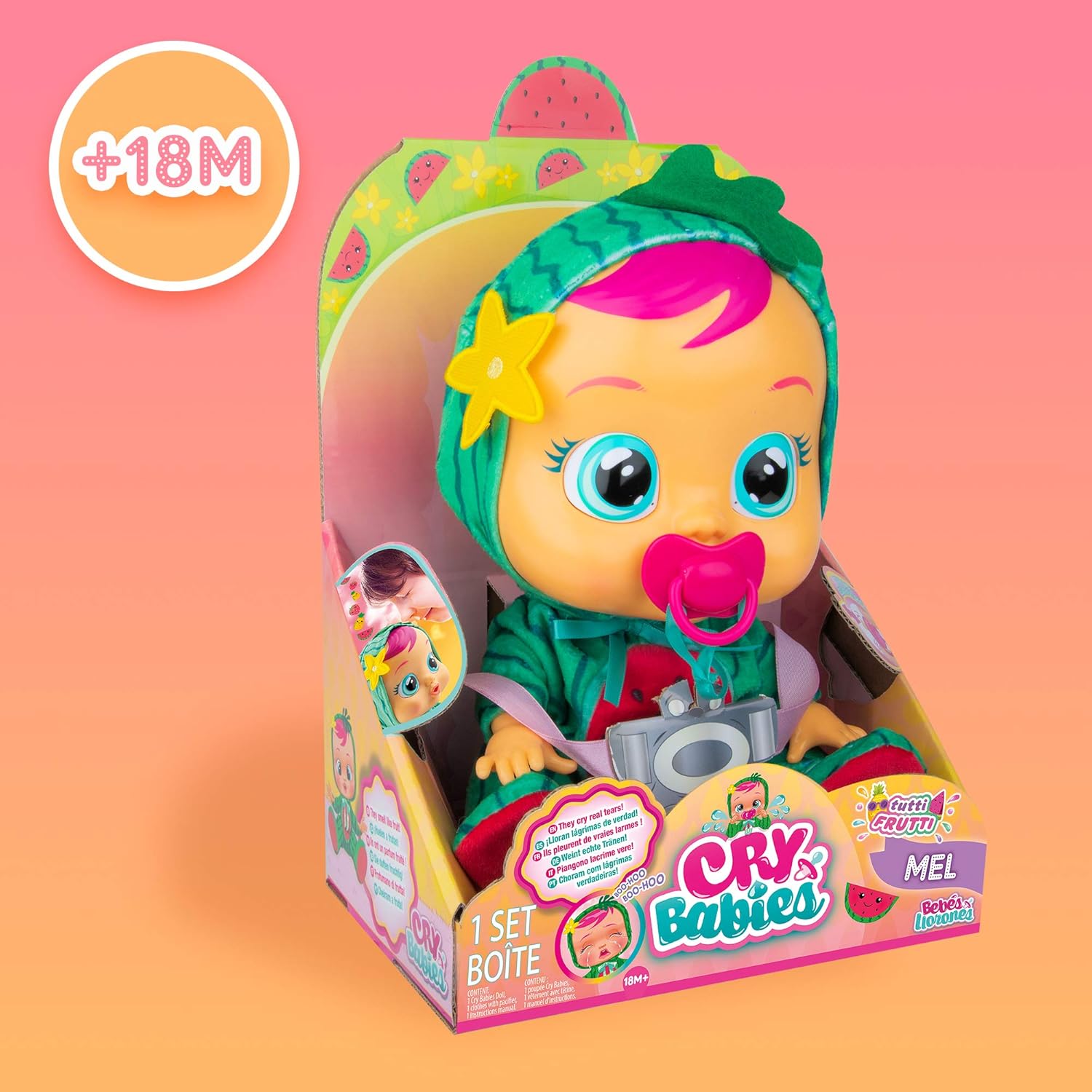 Cry Babies Tutti Frutti Mel The Watermelon Scented Doll Dolls Toys Games Pogrebnoneven Rs