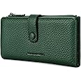 Montana West Women's Wallet Long Bifold Card Holder RFID Blocking with Zipper Coin Pocket