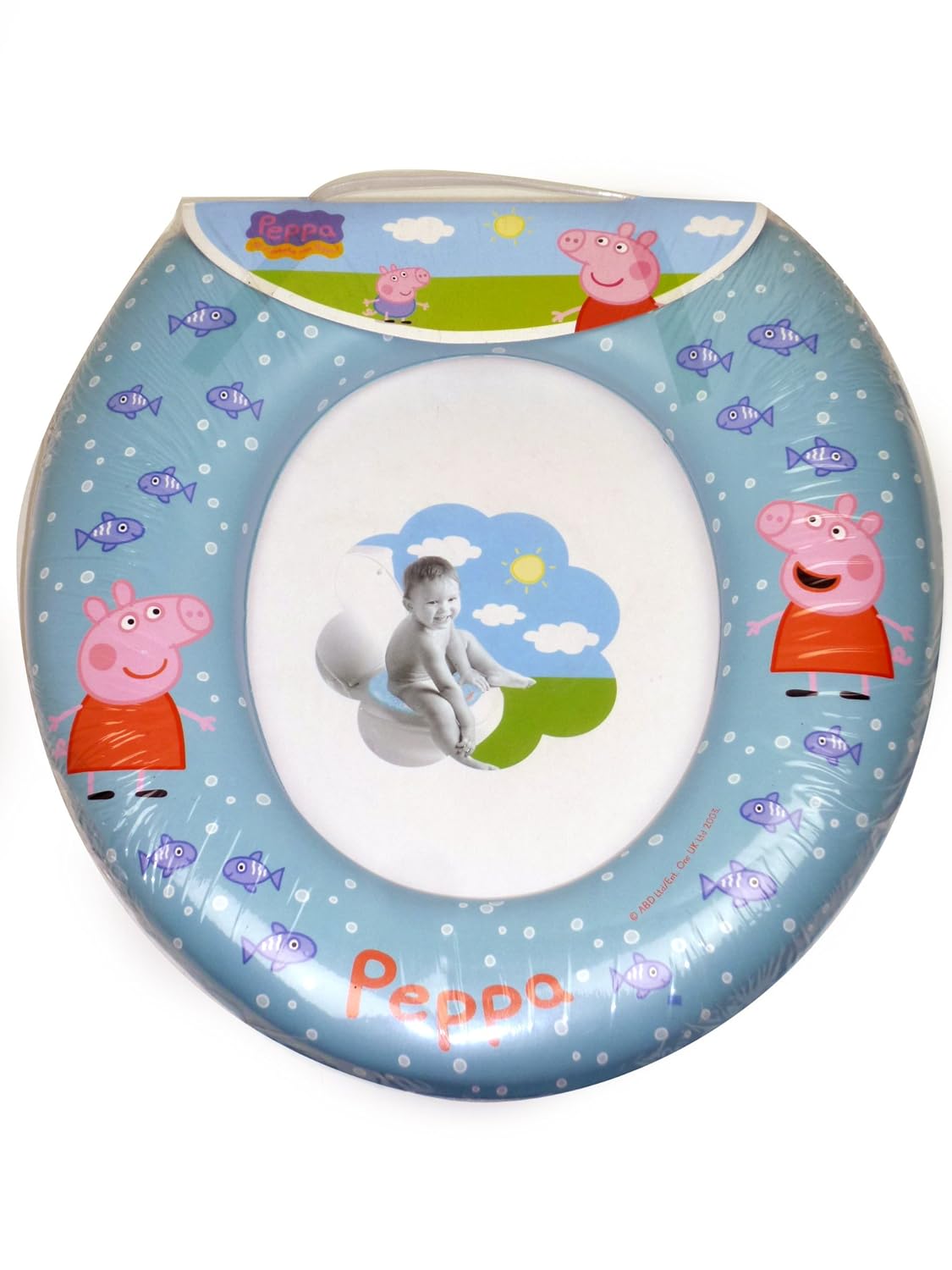 Soft Padded Peppa Pig Kids Potty Toilet Training Seat WC Child Toddler