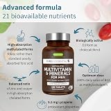Igennus Methylated Men’s Multivitamin 180 Vegan Tablets 21 Actives view 2