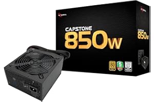 Rosewill Computer Modular Power Supply, Modular 80 PLUS Gold 850W PSU for PC/Desktop/Gaming Computer, Silent 135mm Fan, ATX12