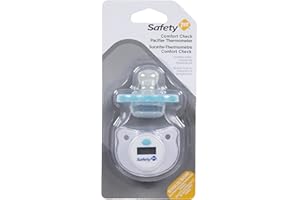 Dorel Juvenile Group Safety 1st Comfort Check Pacifier Thermometer with Medicine Dispenser, Artic Seville, 5.3 Ounce