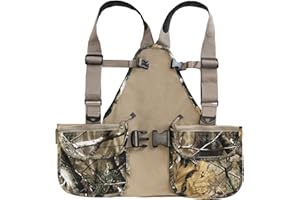 HUNTPAL Upland Bird Hunting Vest Tactical Backpack with Game Pouch, Pockets, Chest Strap and Waist Belt, Fit for Bird Hunting