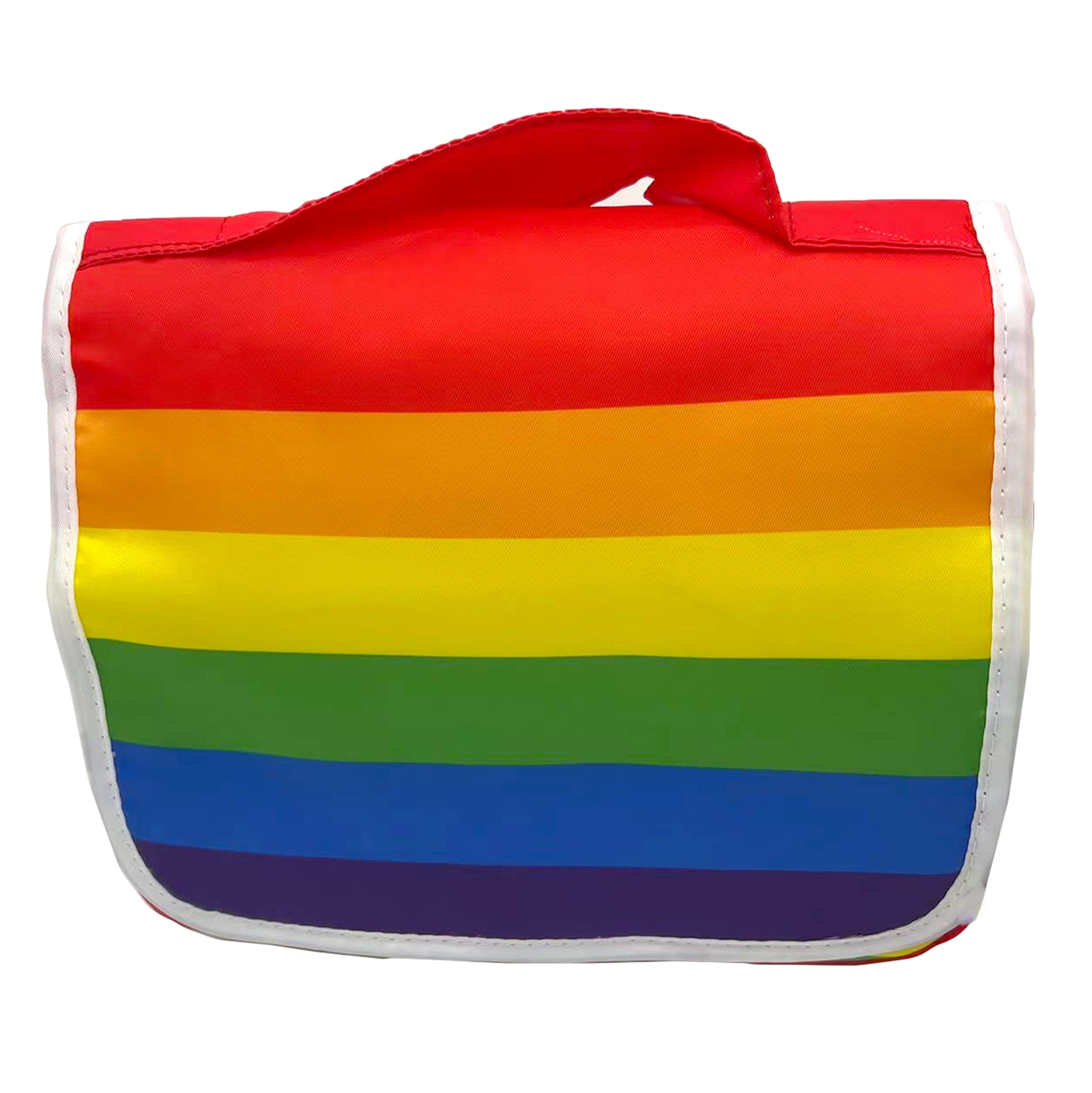 Puckator Somewhere Rainbow Hanging Toiletry Makeup Wash Bag - Make Up Bag - Travel Toiletries Bag - Wash Bag for Women and Men - Toiletry Bags - Travel Makeup Case - Cosmetic Bag - Wash Bag for Kids