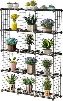 Amazon Co Jp フラワースタンド屋内 フラワーポット植物ホルダーポータブルスタンド多肉植物棚用花金属棚ユニットハウス屋内屋外多機能収納オーガナイザー スポーツ アウトドア