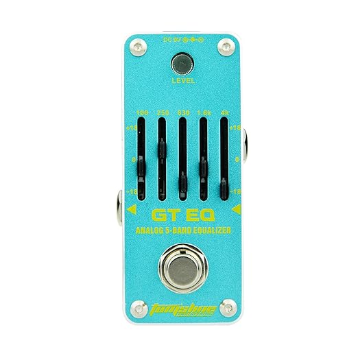 title=AROMA AEG-3 GT EQ Analogico a 5 bande Equalizzatore elettrico Effetto chitarra