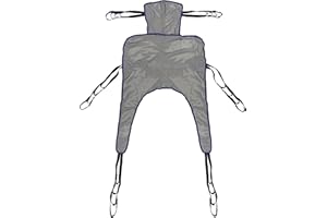 Patient Lift Sling, Universal Divided Leg Shower Commode Compatible with Tuffcare, Hoyer, Invacare, McKesson, Drive, Lumex, Medline, Joerns and Other Mesh Polyester Patient Lift Slings (X-Large)