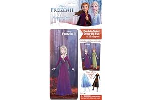 Disney Frozen 2 Anna and Elsa 23-Piece Magnetic Doll Tin (48835)
