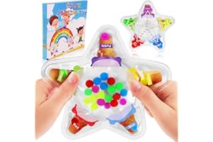 ORIJOY Color Sorting Sensory Toys for Toddlers, Color Matching Fidget Toys for Calming, Preschool Learning Montessori Toy Travel Fine Motor Skills Game for Kids Boys Girls Ages 3-5