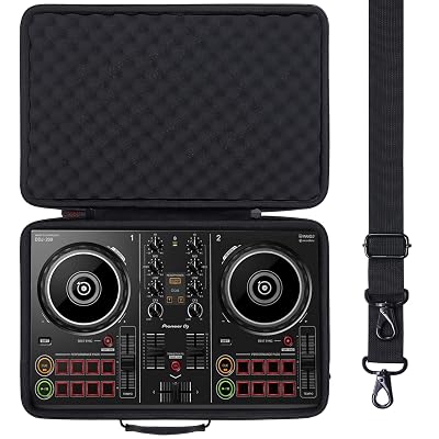 khanka Hard Travel Case Replacement for Pioneer PRO DJ (DDJ-200) Pioneer Smart DJ Controller