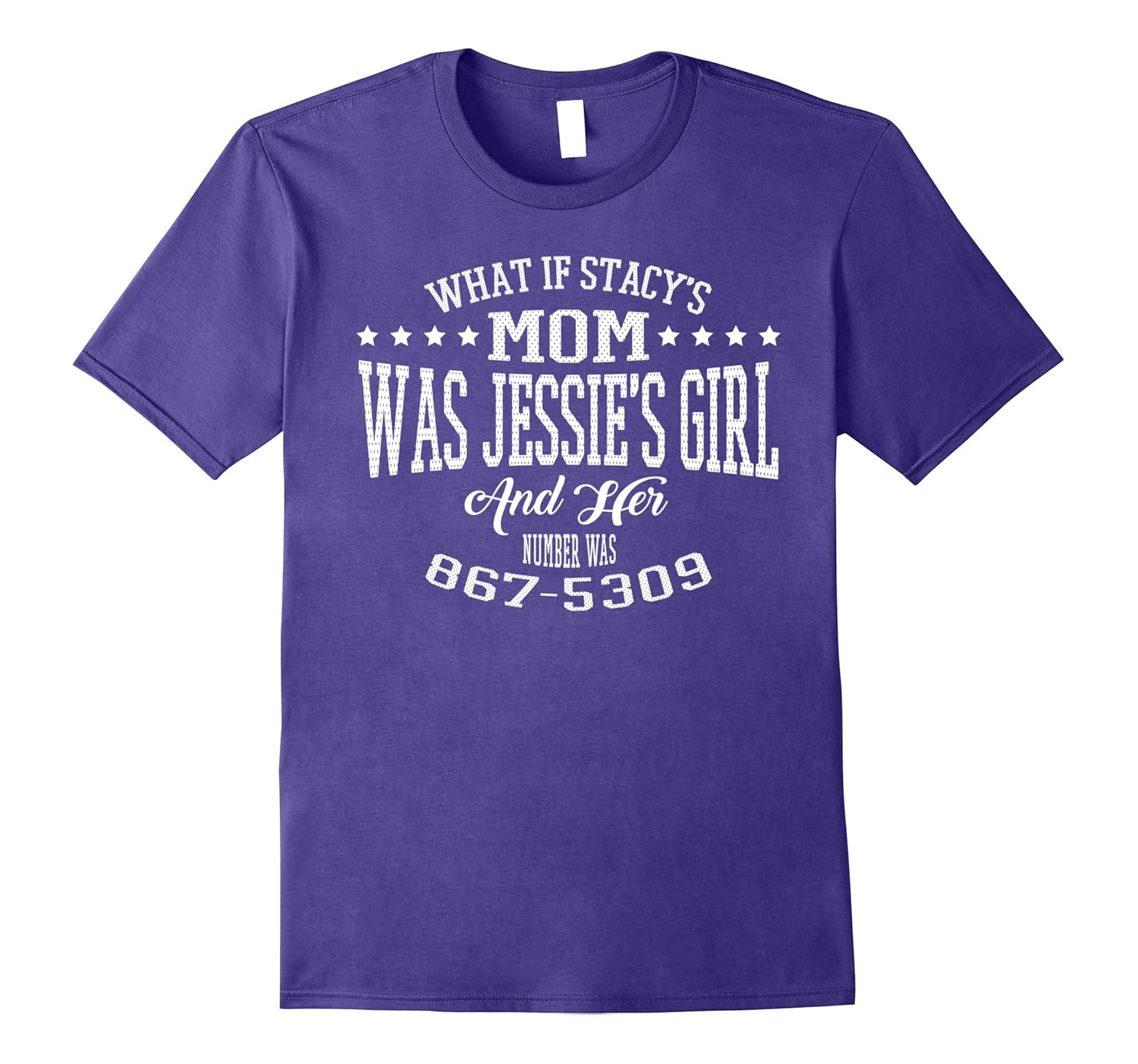 What if Stacy's Mom was Jessie's Girl and Her Number Shirt-ANZ