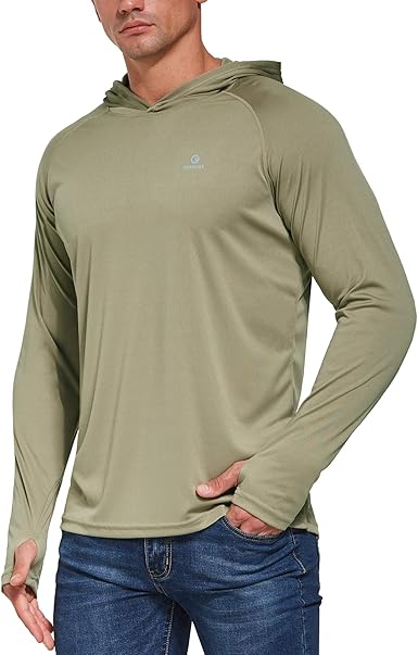 men's running hoodie with thumb holes