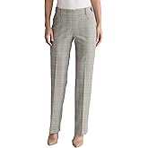 Jones New York Women's Stretch Pull-on Glen Plaid Pants