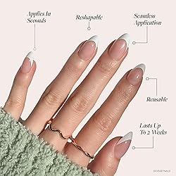 Glamnetic Press On Nails - MaDamn | French Tip