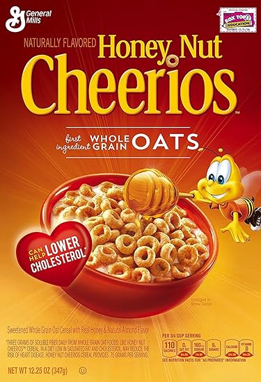 Amazon.com: Honey Nut Cheerios 12.25 Oz (2 Boxes)