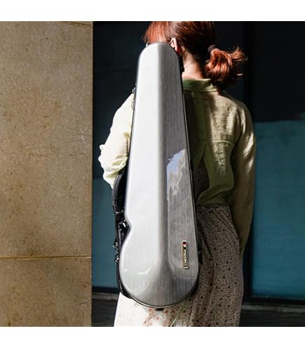 Amazon.com: Bam Slim Hightech 4/4 Violin Case, Navy Blue