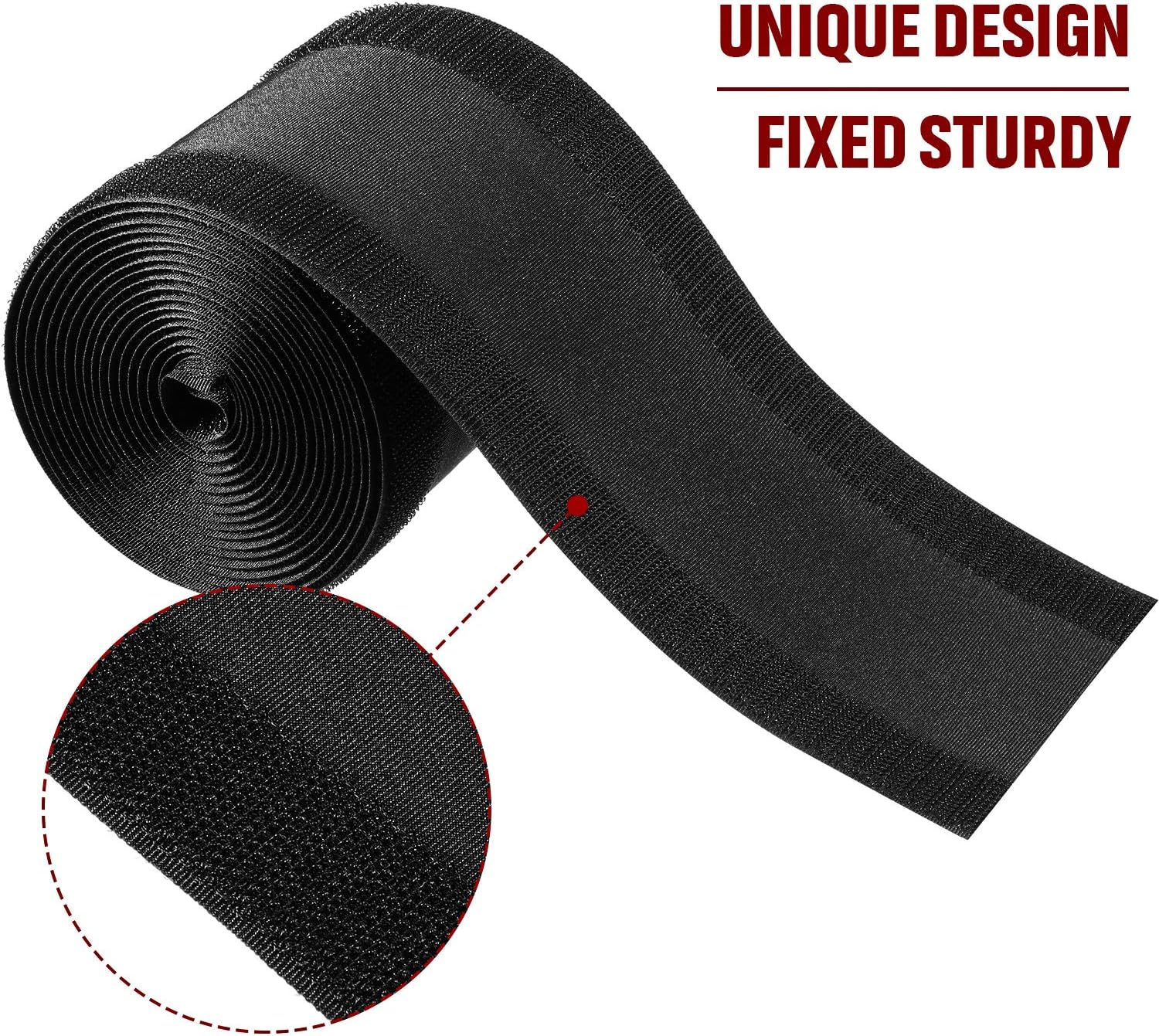 Cable Grip Floor Cable Cover Cords Cable Protector Cable Management Only for Commercial Office Carpet (Black,20 Feet) - Image 4