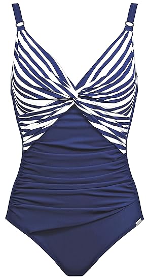 Charmline Badeanzug mit Raffung