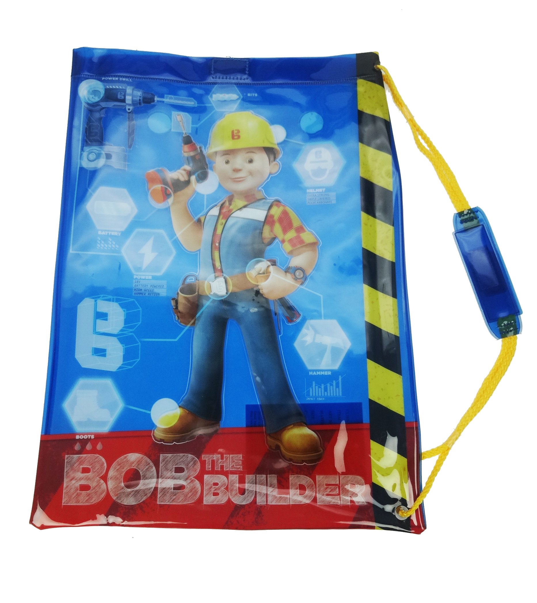 Bob the Builder Swim Bag Gym Tote, 42 cm, Blue