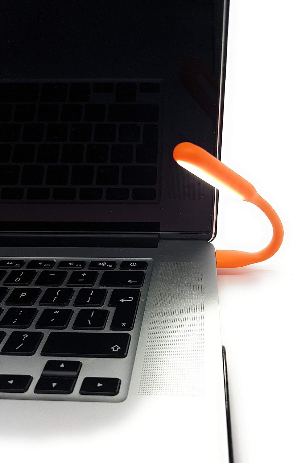 Maincore Orange USB Powered LED Light/Bright & Flexible for Car PC, Desktop, Power Bank, Notebook - Image 3