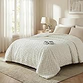 GarveeHome Heated Blanket Electric Blanket Queen Size 84 in x90 in, w/Dual Control,10 Heating Levels & 10 Hours Auto Shut Off, Cozy Soft Fleece Fast Heating Blankets Gift, Machine Washable,Beige