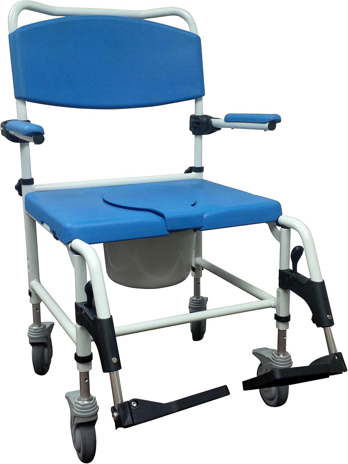 Best Drive Medical Lightweight Portable Shower Chair Commode With Casters