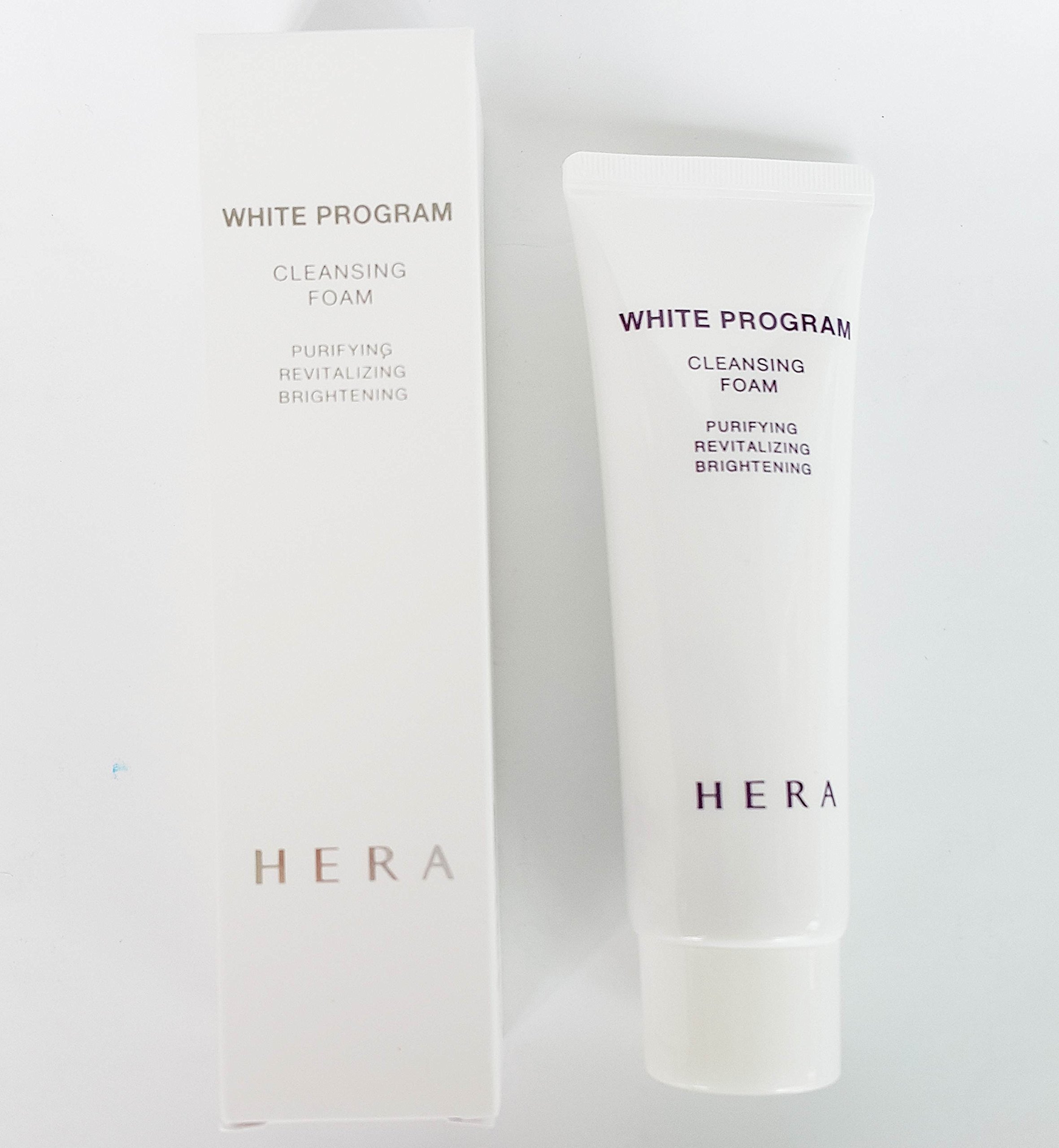 hera white program cleansing foam